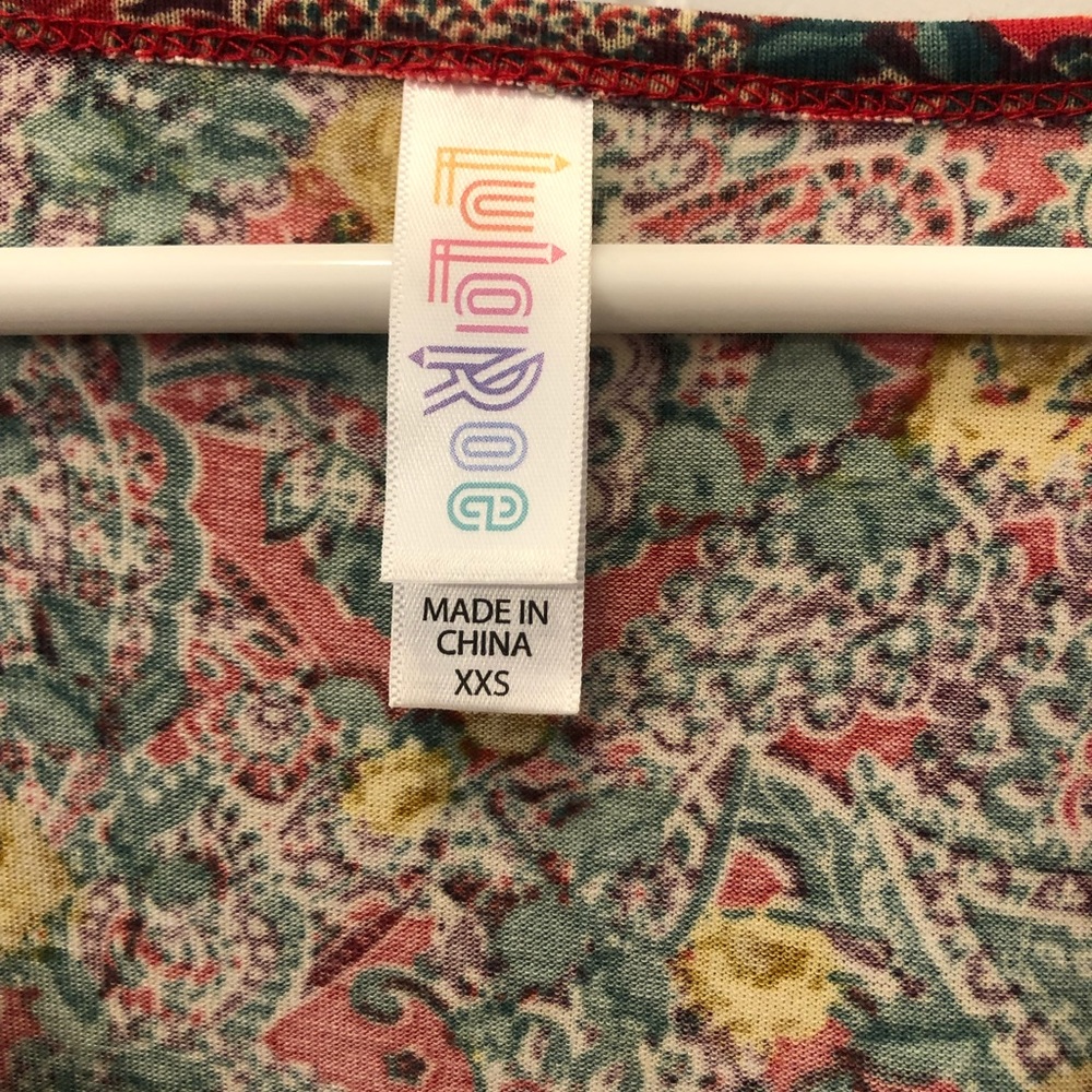 Donated 🙏🏻  Top XXS Boho Multicolored New with tags - Picture 3 of 4